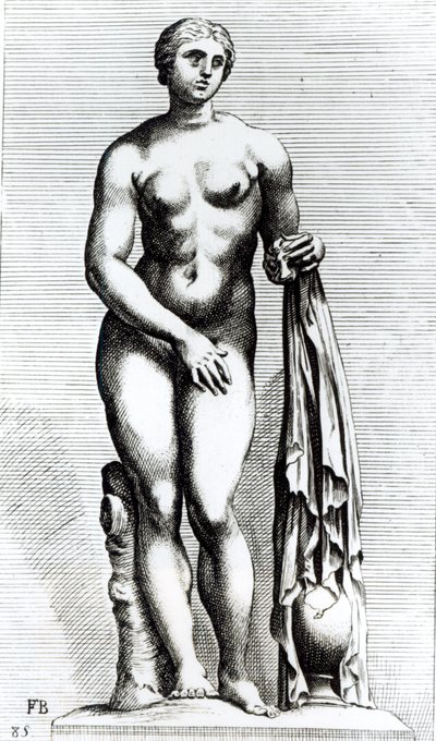 Venus steigt aus dem Bad, ca. 1653 von Francois Perrier